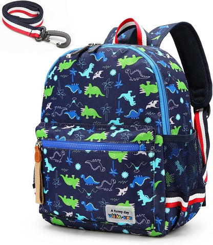 willikiva Cartoon Bus 12 Kindergarten Backpack by willikiva