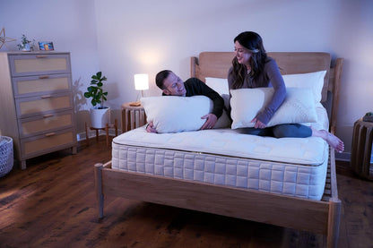 Naturepedic Organic Latex Pillow - King Bed Pillow with Soft Comfort - Luxury Pillow with Adjustable Fill for Comfortable Sleeping, Back Support and Neck Pain Relief