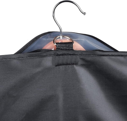 Univivi Garment Bag Suit Bag for Storage and Travel 60 inches, Lightweight Study Full Zipper Washable Suit Cover for Dresses, Suits, Coats, Set of 5