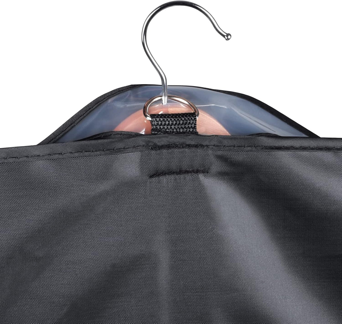 Univivi Garment Bags Clothes Covers for Storage, 60 Inch Dress Garment Bags Hanging Clothes Bags with Zipper, Gown Garment Bag for Long Dresses, Set of 12