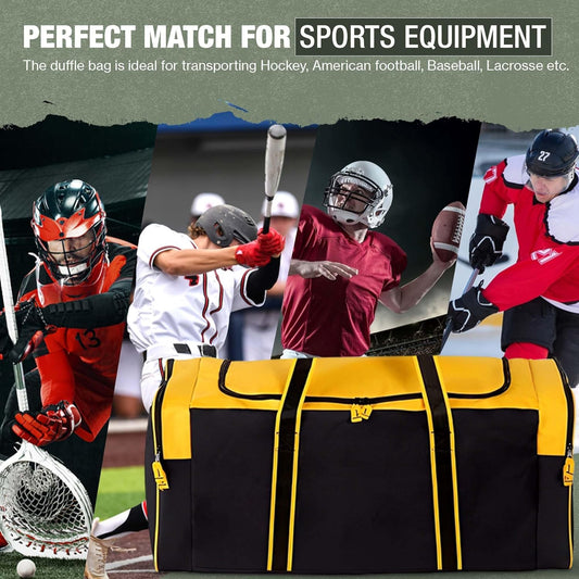 Jetstream Heavy Duty Multi Pocket Durable Sports Gym Equipment Travel Duffel Bag