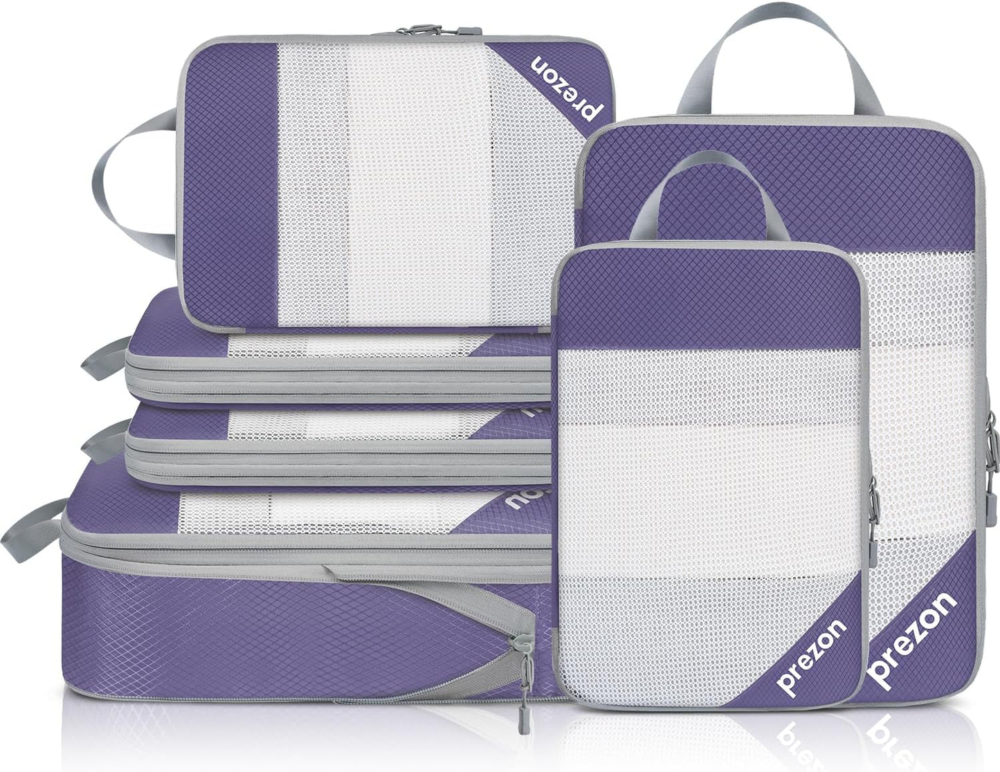 8 Set/6 Set/4 Set Compression Packing Cubes for Travel, Lightweight Vacation Travel Essentials, Travel Accessories for Suitcase Organizer Bags Set, Durable Luggage Organizer