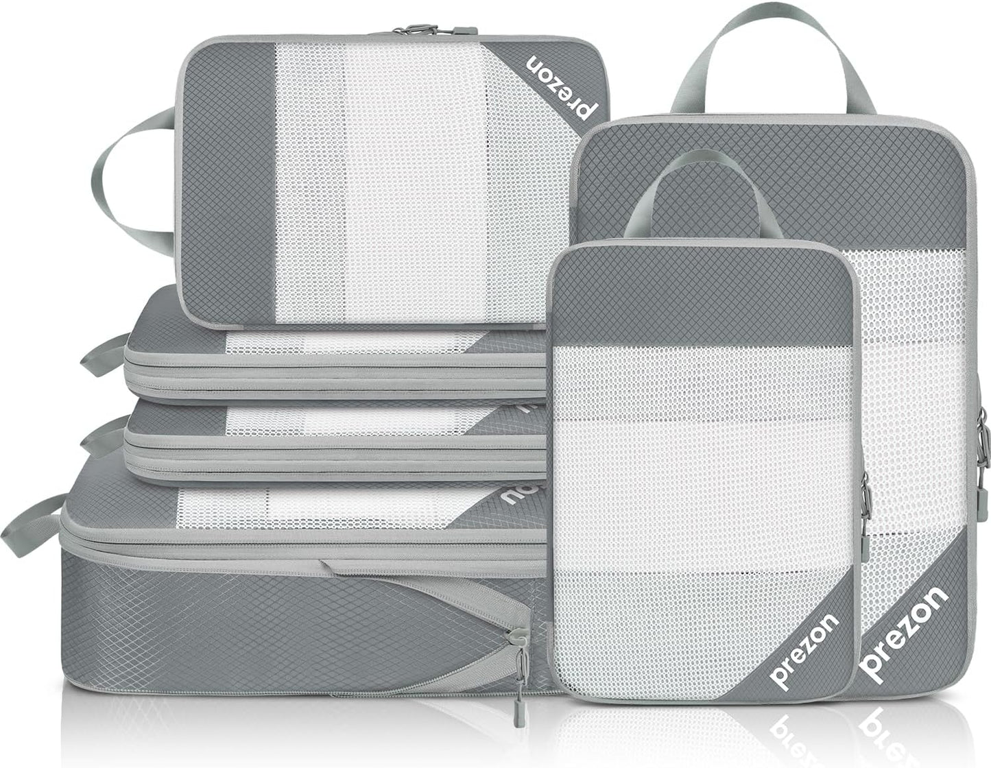 8 Set/6 Set/4 Set Compression Packing Cubes for Travel, Lightweight Vacation Travel Essentials, Travel Accessories for Suitcase Organizer Bags Set, Durable Luggage Organizer