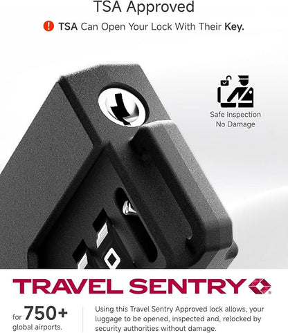 LUGGEX TSA Locks for Luggage, Suitcase Locks TSA Approved, Luggage Locks - Image 4