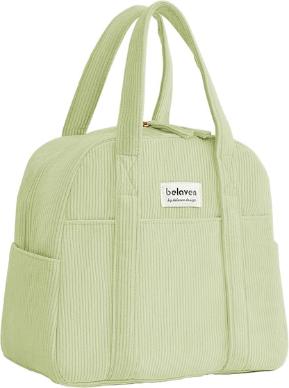 Insulated Lunch Bag for Women, 6-Hour Cold Retention Cooler Tote by belaven