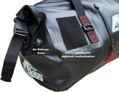 Waterproof Duffel Bag, Marine Grade (120 Liter/31.7 Gallon, Appalachian Series, Black)