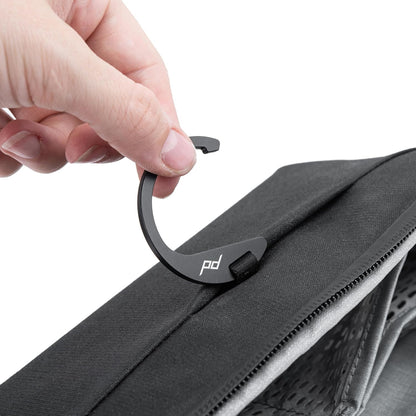 Peak Design Small Wash Pouch, Coyote, Ocean Edition, Travel Toiletry Bag, Upright or Hanging Dopp Kit with Pockets, Magnetic Toothbrush Pocket, Wide UltraZip Opening, Toiletry Bag for Men and Women