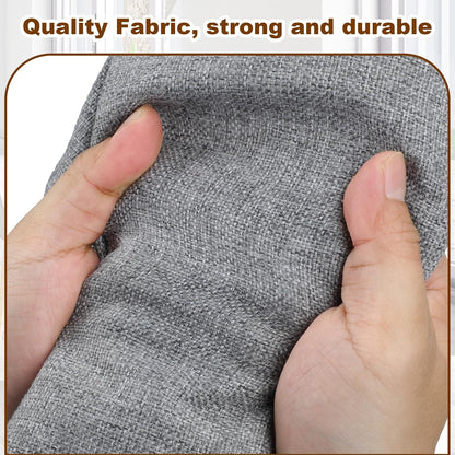 75 Quarts Extra Large Decorative Storage Bins with Lids, 3 Packs Gray Collapsible Storage Bins with Lids, Stackable Storage Bins Decorative Box Storage With Lid Extra Large