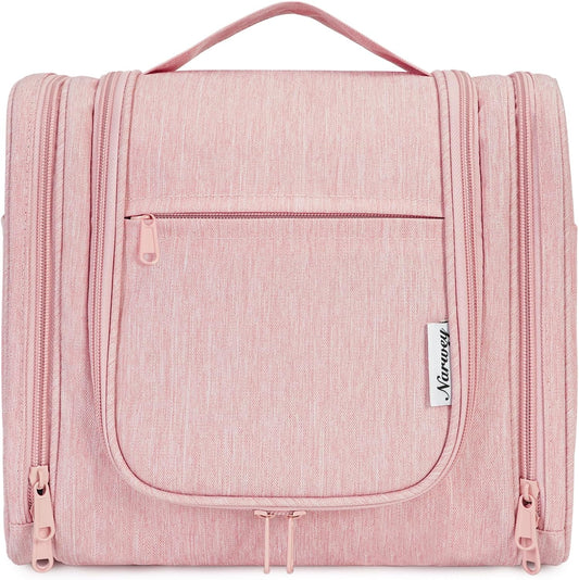 Narwey Hanging Toiletry Bag for Women Travel Makeup Bag Organizer Toiletries Bag for Cosmetics Essentials Accessories
