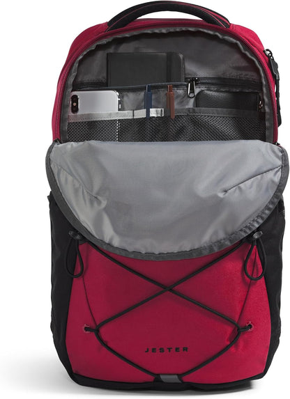 THE NORTH FACE Jester Everyday Laptop Backpack, Beetroot/TNF Black, One Size