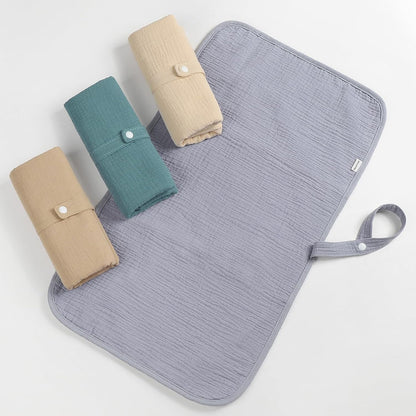 Accmor Portable Diaper Changing Pad, Waterproof Foldable Baby Changing Mat for Travel, Baby Essentials Shower Registry Gifts