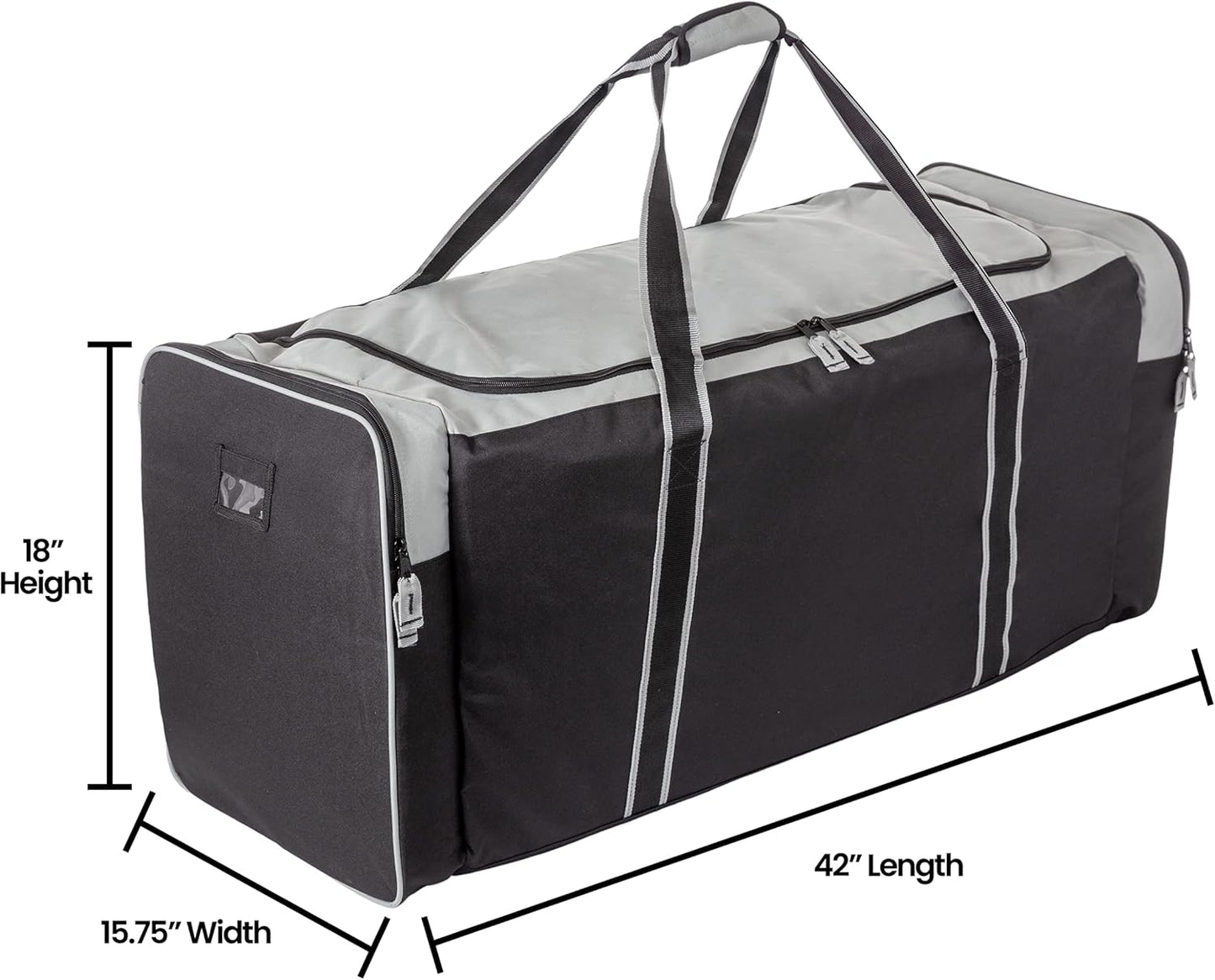 Jetstream Heavy Duty Multi Pocket Durable Sports Gym Equipment Travel Duffel Bag