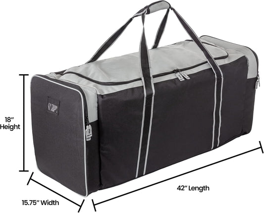Jetstream Heavy Duty Multi Pocket Durable Sports Gym Equipment Travel Duffel Bag