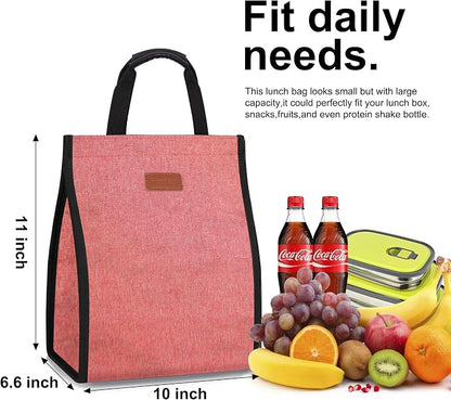 Lunch Bags for Women Insulated Reusable Lunch Tote - Image 2