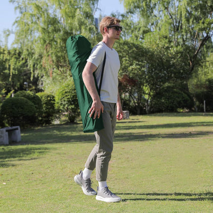 Oversized Camping Chairs 2 Pack - 450lbs Support Heavy Duty Folding Camp Chair Wide Portable Outside Collapsible Chairs with Carry Bag,Cooler,Cup Holder for Outdoor,Lawn,Sports,Baseball,Soccer-Green