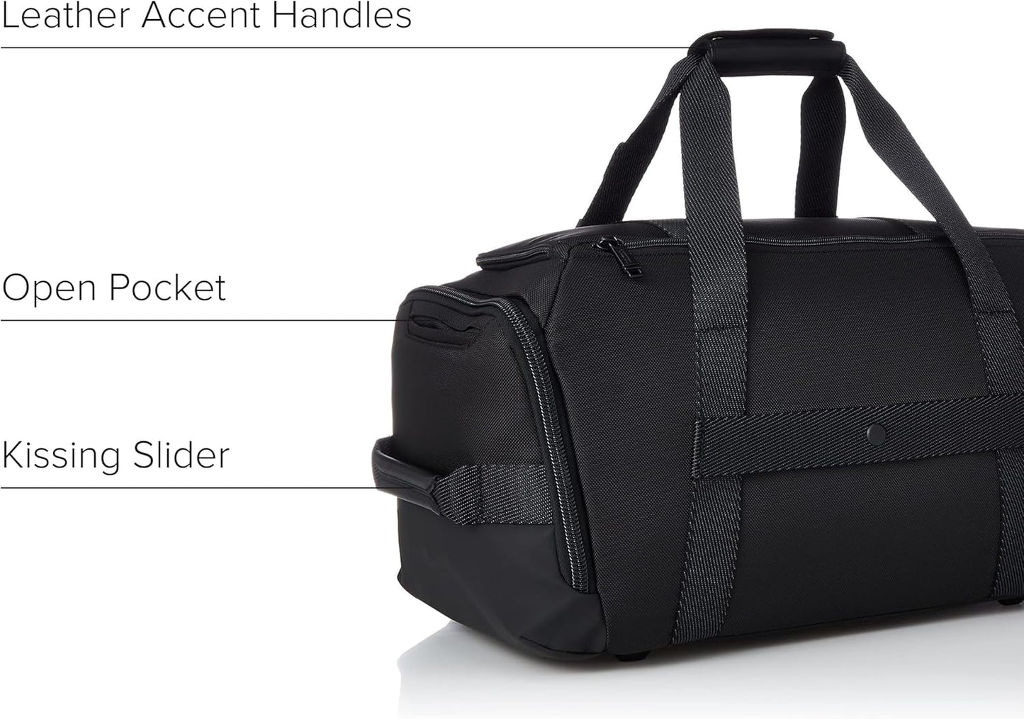 TUMI - Alpha Bravo Mason Duffel - Men's Weekender, Gym and Overnight Travel Bag - Fits Up To 15" Laptop - 11.0" X 19.5" X 10.3" - Black