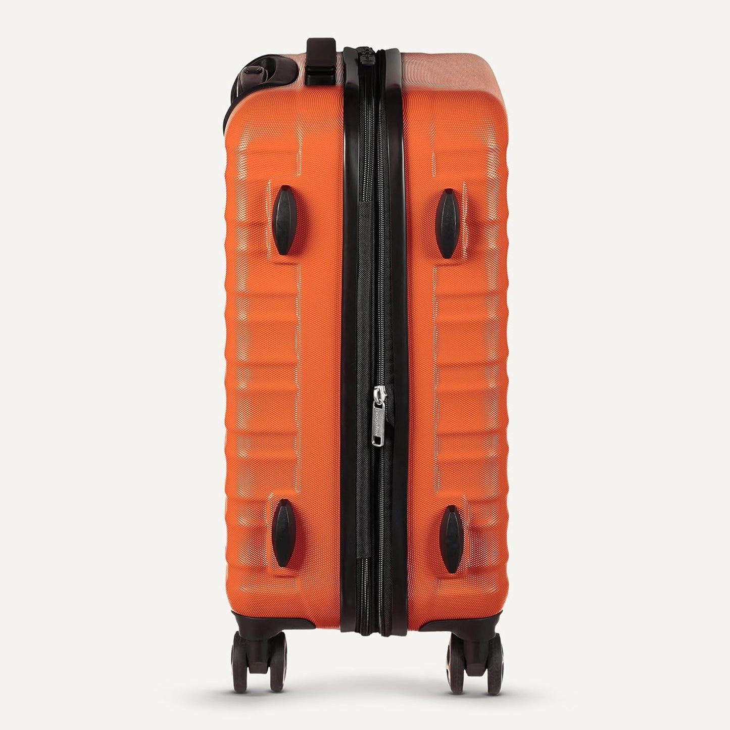 Amazon Basics 30" Hardside Large Checked Luggage, Hardshell Suitcase With Wheels, Expandable For Up to 15% More Space, With Scratch-Resistant Surface, Four Multi-directional Wheels, Orange