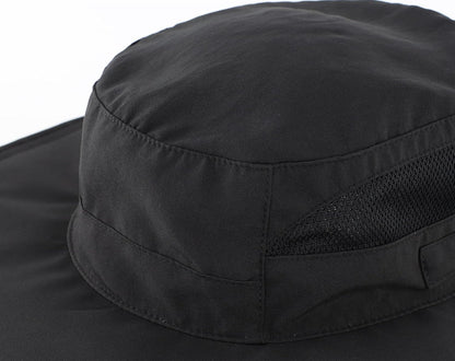 Connectyle Women's UPF 50+ Sun Hat UV Protection Wide Brim Bucket Hat Summer Beach Hats Fishing Hiking Outdoor Safari Hats
