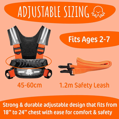 Hobble De Hoo Child Safety Harness | Premium Adjustable Toddler & Kids Harness Ages 2–7 | Autism Support