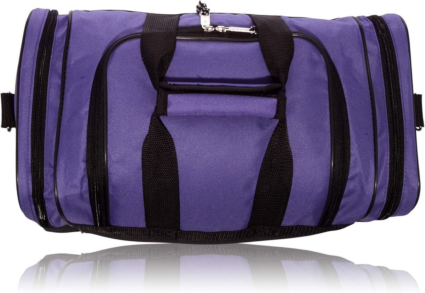 DALIX 17" Blank Duffle Bag Duffel Bag Travel Size Sports Durable Gym Bag