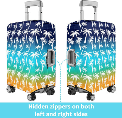 Luggage Cover for Suitcase Elastic Suitcase Cover Protector, Carry On Luggage Sleeve Anti Scratch Travel Essentials Suitcase Protector Fits 20-22