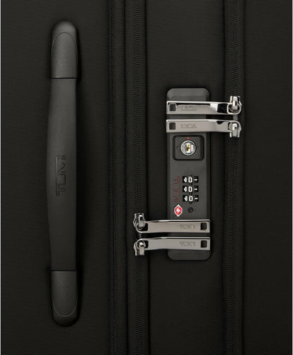 TUMI - Voyageur Leger 4 Wheeled Luggage - Women's Lightweight and Spacious, Sleek Silhouette, Durable Premium Suitcase - 29" Extended Trip Expandable Packing Case, Black with Gunmetal Hardware