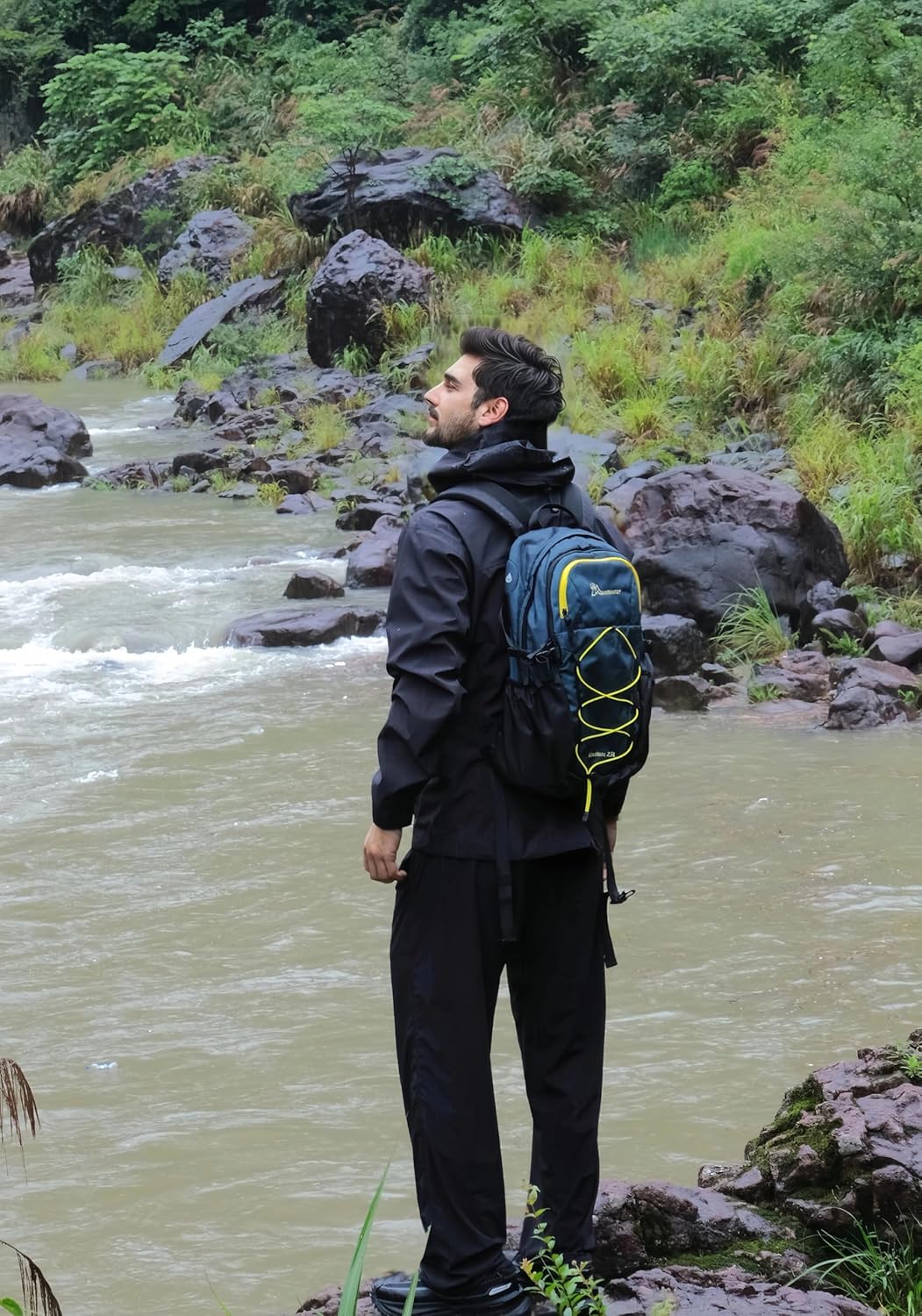 MOUNTAINTOP Hiking Backpack,25L Camping Backpack, Men Women Hiking Daypack Lightweight Travel Backpack for Camping Climbing Skiing Cycling