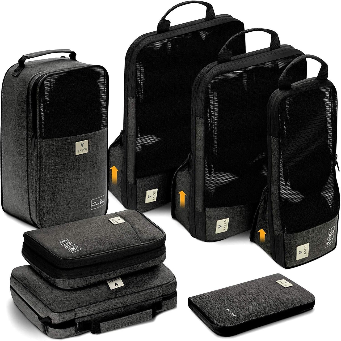 VASCO Compression Packing Cubes for Travel