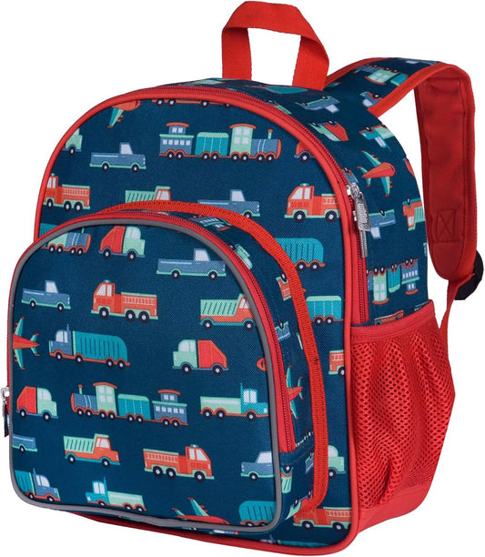 Wildkin 12-inch Kids Backpack – Padded, Adjustable, Ideal for Daycare & Travel - Transportation