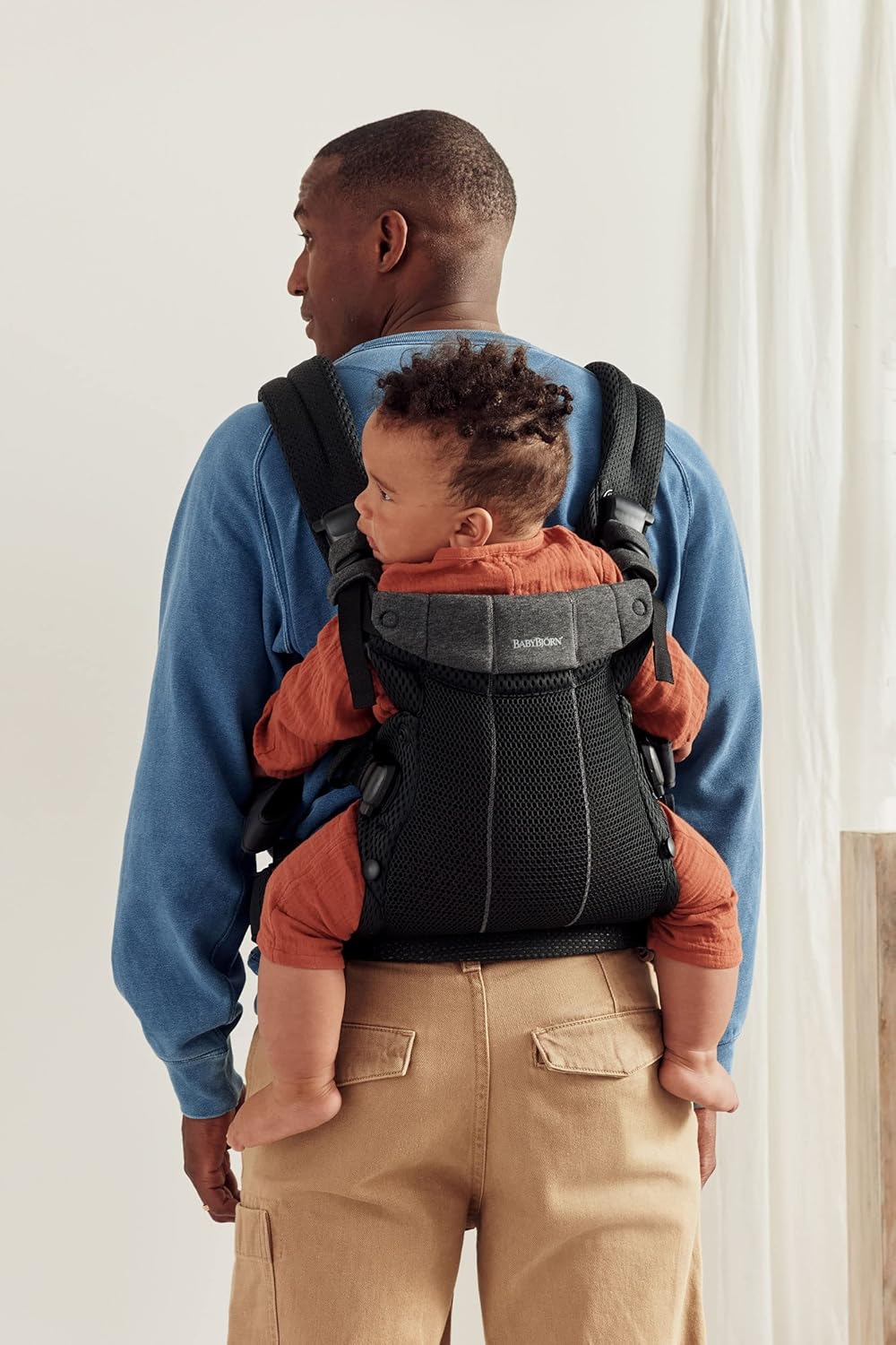 BabyBjorn Baby Carrier Harmony, 3D Mesh, Black