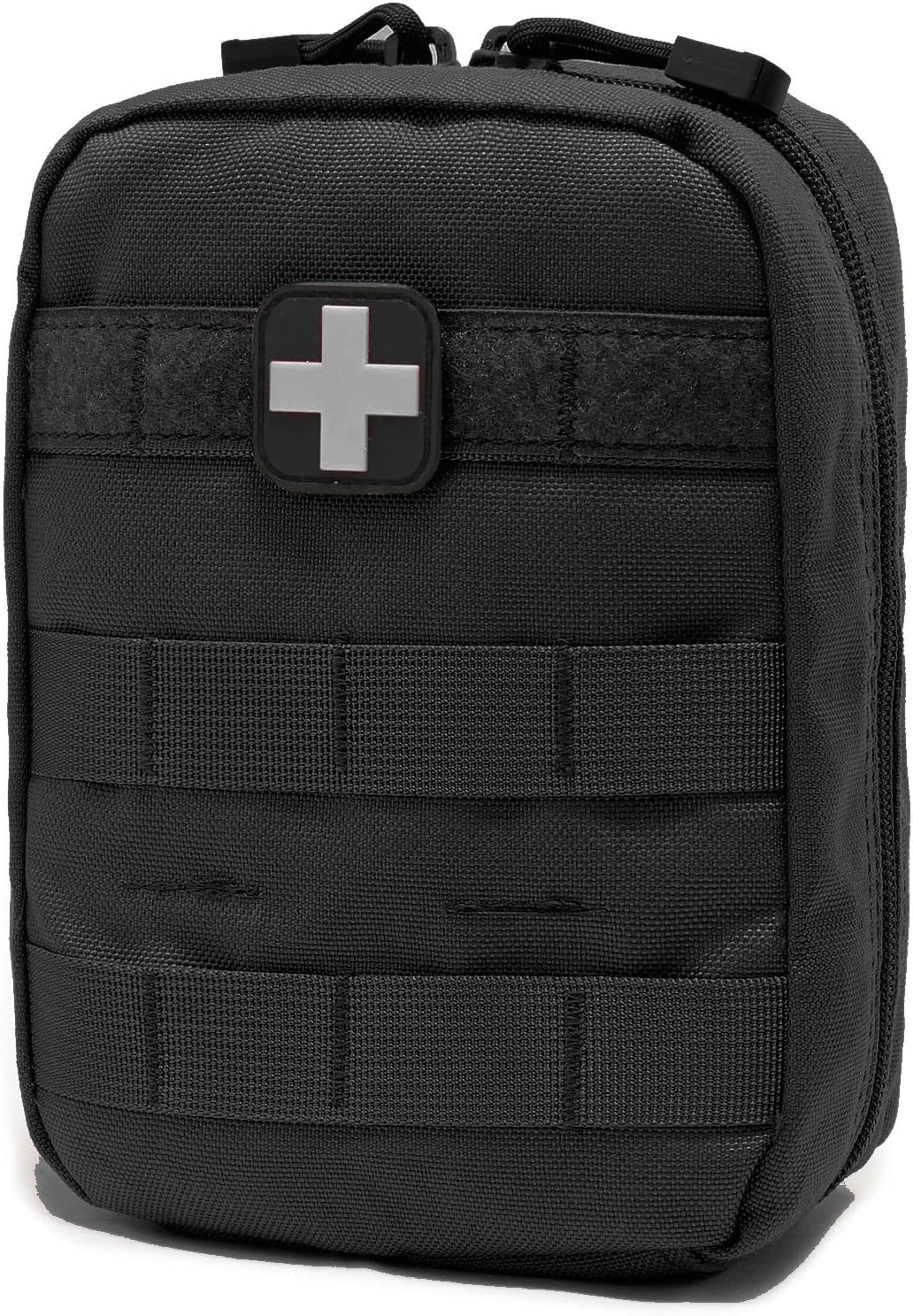 Carlebben EMT Pouch MOLLE Ifak Pouch Tactical MOLLE Medical First Aid Kit Utility Pouch (With Medical Supplies)
