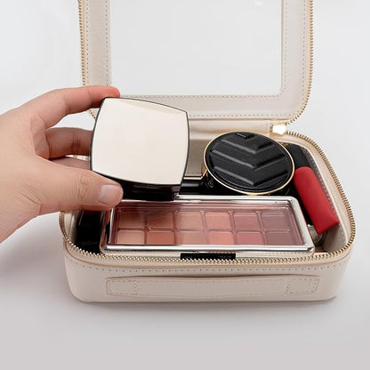 Aveniee Clear Makeup Bag Organizer Set, Portable Travel Toiletry Case - Image 4