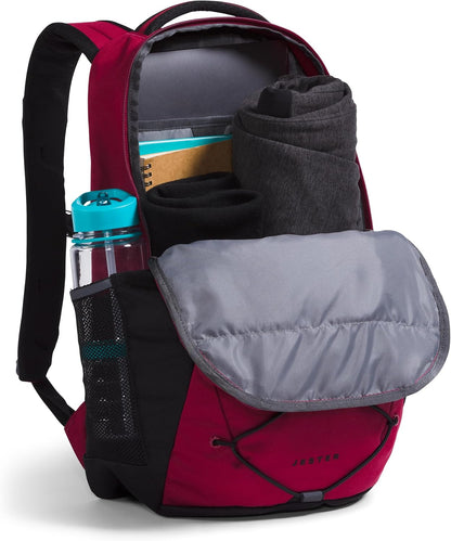 THE NORTH FACE Jester Everyday Laptop Backpack, Beetroot/TNF Black, One Size