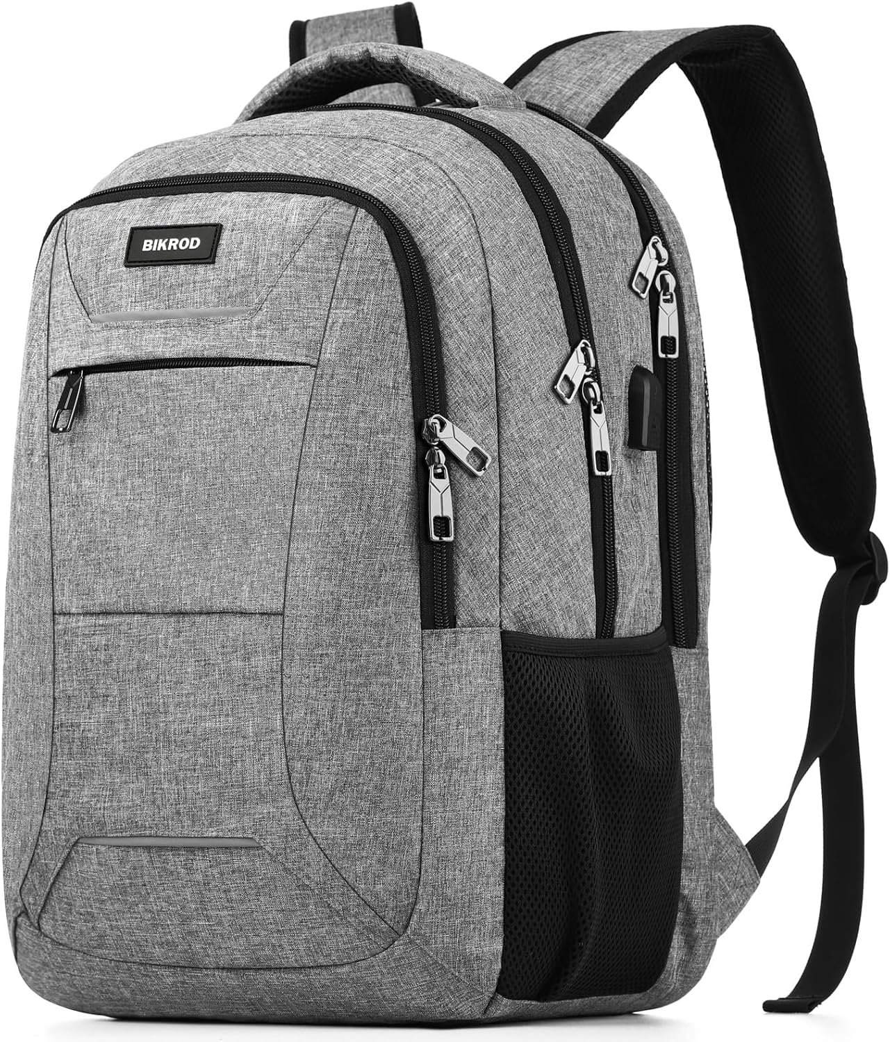 Backpack for Men and Women, Backpacks for School Teens, Travel Laptop Backpack with USB Charging Port Fits 15.6 Inch Laptop, Water Resistant College Bookbag