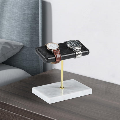 LYS&LYX Watch stand watch display stand watch holder watch Handcrafted watch holder (2--white/glod/croco)