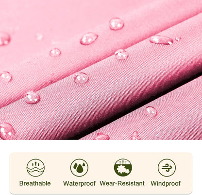 SaphiRose Unisex Rain Poncho Raincoat Hooded for Adults Women with Pockets