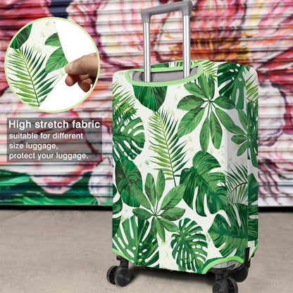 Travel Luggage Cover Suitcase Protector Fits 18-32 Inch Wheel Covers PatternedTravel Related Items Flower Luggage Protector Elastic S