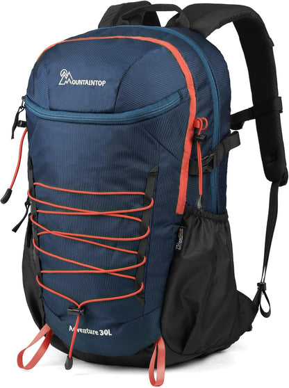 MOUNTAINTOP Hiking Backpack,30L Camping Backpack, Men Women Hiking Daypack Lightweight Travel Backpack for Camping Climbing Skiing Cycling