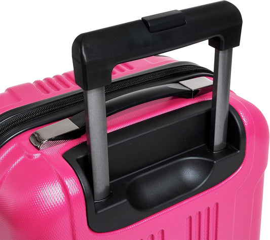 Kenneth Cole REACTION Out of Bounds Lightweight Hardshell 4-Wheel Spinner Luggage, Magenta, 2-Piece Set (20" & 28")