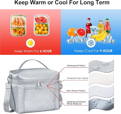 NOL Natural Organic Lifestyle Insulated Lunch Bags - Image 3