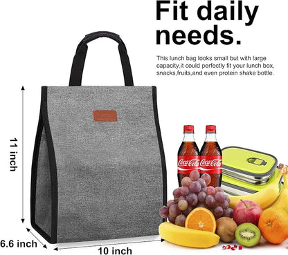 Lunch Bags for Women Insulated Reusable Lunch Tote - Image 2