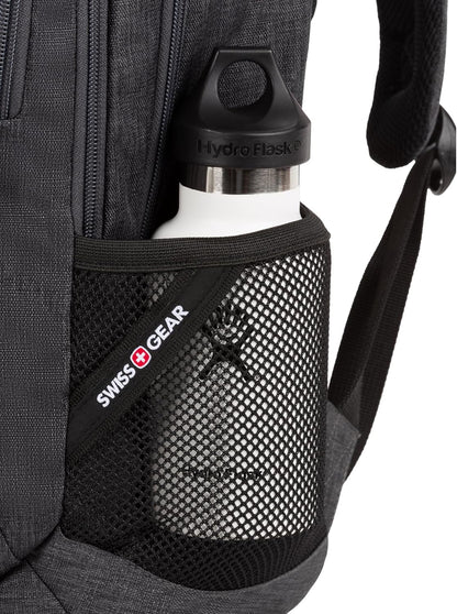 SwissGear Cecil 5505 Laptop Backpack, Charcoal, 18-Inch