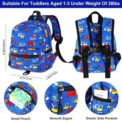 Accmor Toddler Backpack Harness Leash, Mini Baby Walking Backpacks - Image 2