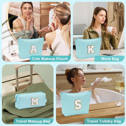 YOOLIFE Makeup Bag - Cute Cosmetics Organizer, Perfect for Wife, Best Friend, Sister, Daughter - Personalized Gifts for Birthday, Valentine's Day