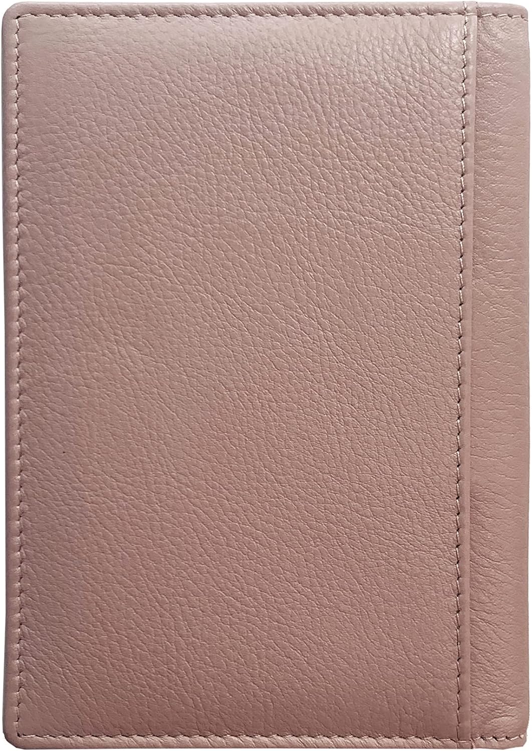 Personalized Monogrammed Blush Leather RFID Passport Wallet