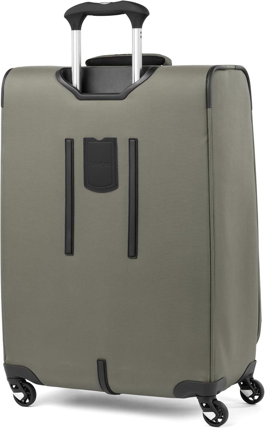 Travelpro Maxlite 5 Softside Expandable Checked Luggage with 4 Spinner Wheels, Lightweight Suitcase, Men and Women, Slate Green, Checked Medium 25-Inch