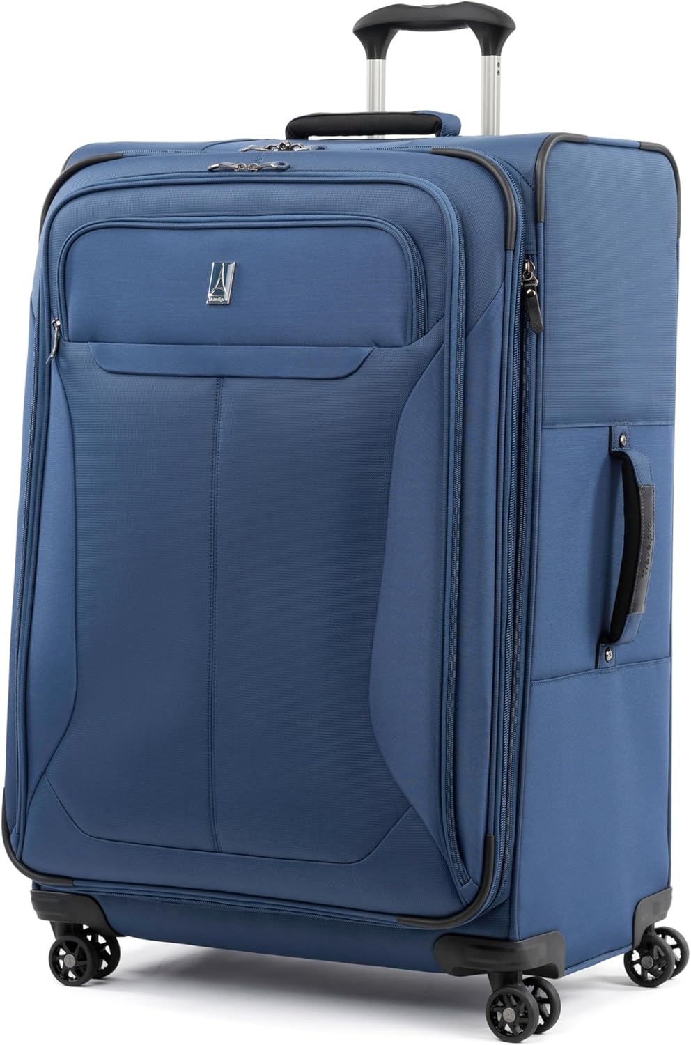 Travelpro Tourlite Softside 29" Expandable Luggage with 4 Spinner Wheels, Lightweight Suitcase, Checked Large, Blue