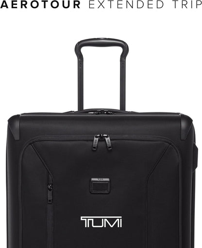 TUMI - Aerotour 4 Wheel Expandable Luggage - Men's and Women's Lightweight Business and Leisure Travel Suitcase - 31" Extended Trip Expandable Packing Case, Black