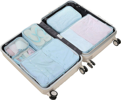 JJ POWER Travel Packing Cubes, Luggage Organizers with Shoe Bag