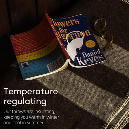 100% Wool Blanket, 62" x 86", Warm, Thick, Washable, Military Wool Blanket, Great for Camping, Outdoors, Sporting Events, Survival Kits